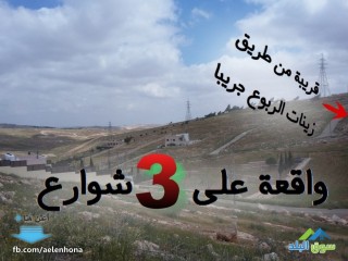 ارض للبيع في بيرين/ رجم الشوف - قرب طريق زينات الربوع جريبا
