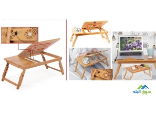 طاولات جانبية للسرير - الاردن اثاث المنزل - طاولات سرير خشب اصلي متحركة - طاولة سرير