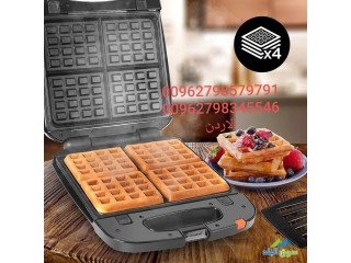 سعر ماكينة الوافل في الاردن - حلوى الوافل اعداد حلويات منزلية Waffle Maker