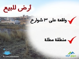 ارض للبيع في المستندة/ حي القاضي - قرب مسجد الحاج فلاح حجيلة الحنيطي