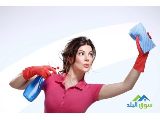 يتوفر لدينا خادمات منازل للتنظيف والترتيب بخبرة ممتازة